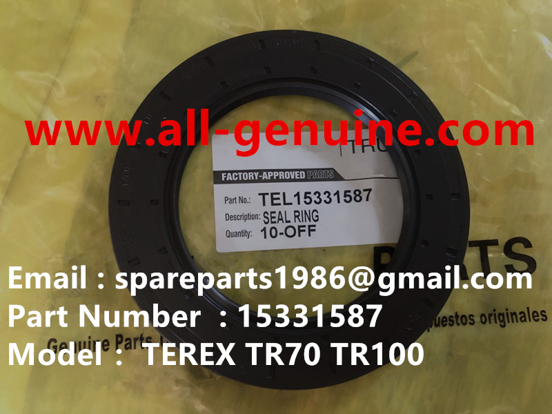 TEREX NHL CUMMINS ENGINE OFF HIGHWAY RIGID DUMP TRUCK MINING HAULER TR45 TR50 TR60 TR70 TR100 GE WHEEL MOTOR NTE240 NTE260 MT3300 MT3600 MT3700 MT4400AC MT5500 SEAL 15331587