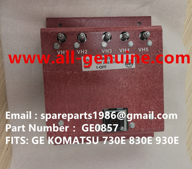 TEREX GE WHEEL MOTOR KOMATSU MT4400AC UNIT RIG BUCYRUS CATERPILLAR NHL MT4400AC MT3600 MT3700 NTE240 NTE260 XCMG XDE240 XDE260 BELAZ 75306 75131 KOMATSU 830E 930E GE0857 Module VAM