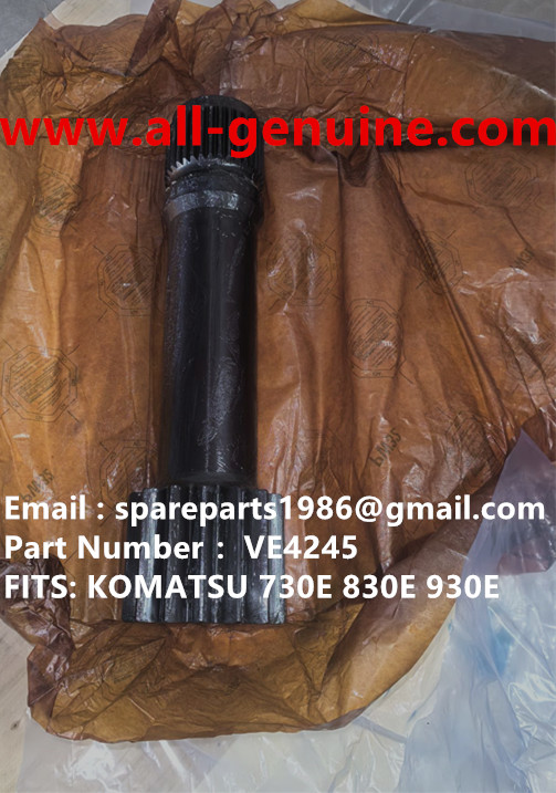 TEREX GE WHEEL MOTOR KOMATSU MT4400AC UNIT RIG BUCYRUS CATERPILLAR NHL MT4400AC MT3600 MT3700 NTE240 NTE260 XCMG XDE240 XDE260 BELAZ 75306 75131 KOMATSU 830E 930E SUN PINION SHAFT VE4245