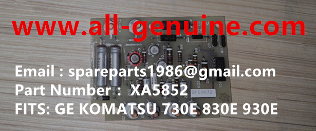 TEREX GE WHEEL MOTOR KOMATSU MT4400AC UNIT RIG BUCYRUS CATERPILLAR NHL MT4400AC MT3600 MT3700 NTE240 NTE260 XCMG XDE240 XDE260 BELAZ 75306 75131 KOMATSU 830E 930E XA5852 GATE FIRE MODULE