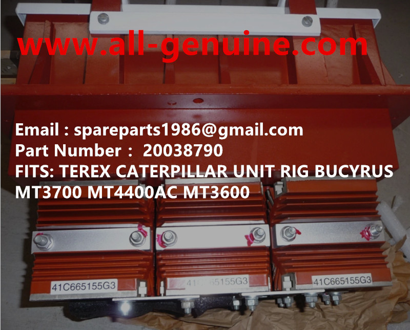 TEREX GE WHEEL MOTOR KOMATSU MT4400AC UNIT RIG BUCYRUS CATERPILLAR NHL MT4400AC MT3600 MT3700 NTE240 NTE260 XCMG XDE240 XDE260 BELAZ 75306 75131 KOMATSU 830E 930E RECTIFIER PANEL 20038790