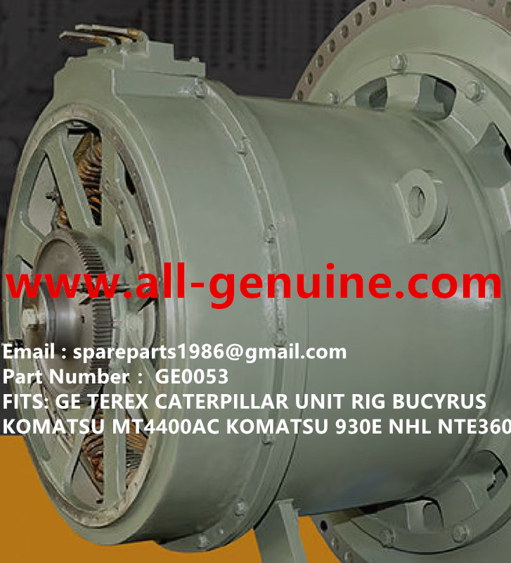 TEREX GE WHEEL MOTOR KOMATSU MT4400AC UNIT RIG BUCYRUS CATERPILLAR NHL MT4400AC MT3600 MT3700 NTE240 NTE260 XCMG XDE240 XDE260 BELAZ 75306 75131 KOMATSU 830E 930E WHEEL MOTOR ASSY GE0053
