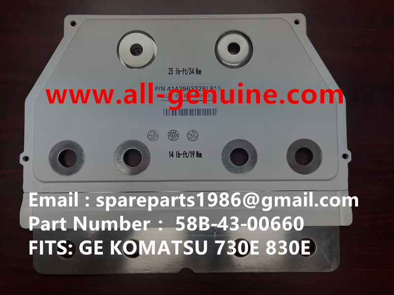 TEREX GE WHEEL MOTOR KOMATSU MT4400AC UNIT RIG BUCYRUS CATERPILLAR NHL MT4400AC MT3600 MT3700 NTE240 NTE260 XCMG XDE240 XDE260 BELAZ 75306 75131 KOMATSU 830E 930E BUS BAR 58B‑43‑00660