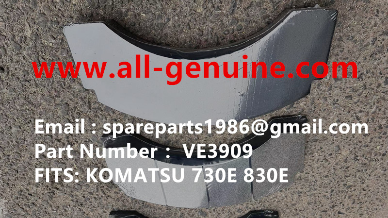 TEREX GE WHEEL MOTOR KOMATSU MT4400AC UNIT RIG BUCYRUS CATERPILLAR NHL MT4400AC MT3600 MT3700 NTE240 NTE260 XCMG XDE240 XDE260 BELAZ 75306 75131 KOMATSU 830E 930E BRAKE PAD VE3909
