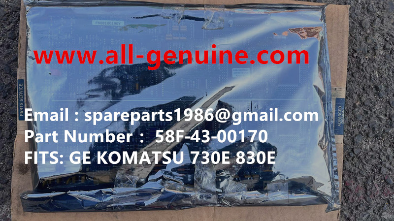 TEREX GE WHEEL MOTOR KOMATSU 17FB160 17FB173 17FB174 17FB179 17FB187 17FB190 17FB197 MT4400AC UNIT RIG BUCYRUS CATERPILLAR NHL MT4400AC MT3600 MT3700 NTE240 NTE260 XCMG XDE240 XDE260 BELAZ 75306 75131 KOMATSU 830E 930E CARD 58F‑43‑00170