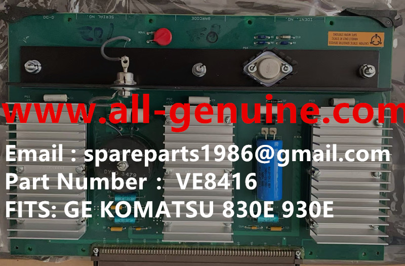 VE8416 CARD 小松 58F-30-00311 58F-30-00310 930E-4 930E-5 5GDY106 MOTOR TEREX RIGID DUMP TRUCK HALUER OFF HIGHWAY GE WHEEL MOTOR KOMATSU 730E 830E 930E 960E TEREX BUCYRUS MT4400AC MINING DUMP TRUCK