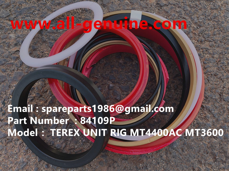 TEREX RIGID DUMP TRUCK HAULER OFF HIGHWAY TRUCK HAULER ALLISON TRANSMISSION MOTOR DRIVE WHEEL MOTOR GE MT3300, MT3600, MT3700, MT4000, MT4400, MT5500, MT6300 MOTOR DRIVE 84109P SEAL KIT STEERING CYLINDER