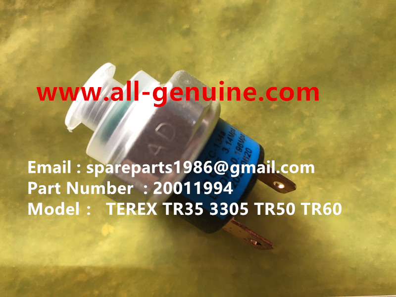 TEREX RIGID DUMP TRUCK HAULER OFF HIGHWAY TRUCK HAULER ALLISON TRANSMISSION MOTOR DRIVE WHEEL MOTOR GE MT3300, MT3600, MT3700, MT4000, MT4400, MT5500, MT6300 ALLISON TRANSMISSION TR60 TR50 TR45 TR35A 3305B/F/G/K 20011994 SWTICH