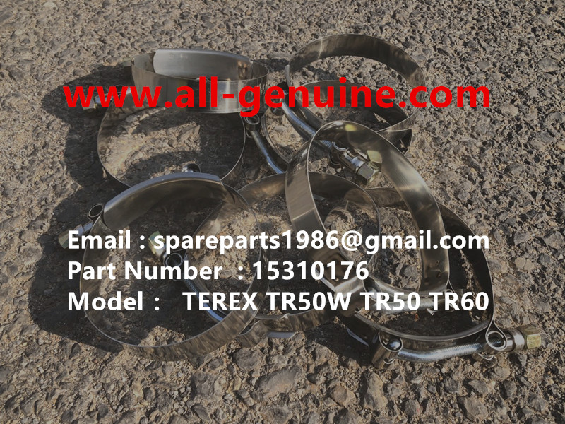 TEREX RIGID DUMP TRUCK HAULER OFF HIGHWAY TRUCK HAULER ALLISON TRANSMISSION MOTOR DRIVE WHEEL MOTOR GE MT3300, MT3600, MT3700, MT4000, MT4400, MT5500, MT6300 GE BUCYRUS TR50W TR50 TR60 WATER TRUCK 15310176 CLAMP
