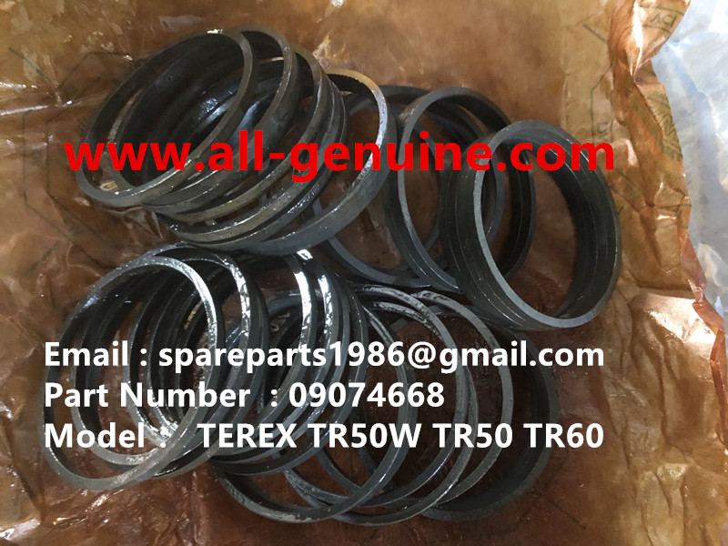 TEREX RIGID DUMP TRUCK HAULER OFF HIGHWAY TRUCK HAULER ALLISON TRANSMISSION MOTOR DRIVE WHEEL MOTOR GE MT3300, MT3600, MT3700, MT4000, MT4400, MT5500, MT6300 GE BUCYRUS TR50W TR50 TR60 WATER TRUCK 09074668 SPACER