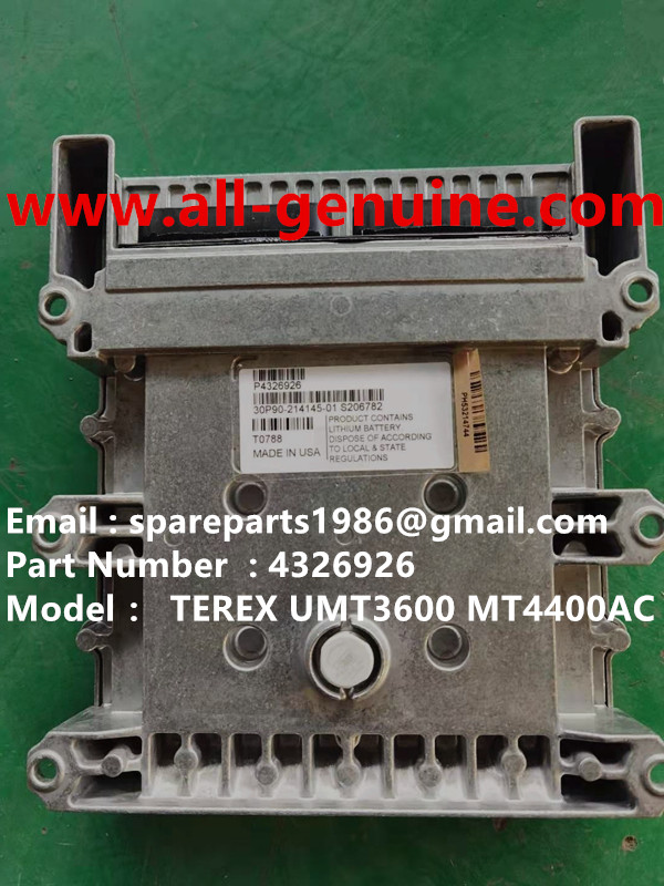 TEREX RIGID DUMP TRUCK HAULER OFF HIGHWAY TRUCK HAULER ALLISON TRANSMISSION MOTOR DRIVE WHEEL MOTOR GE MT3300, MT3600, MT3700, MT4000, MT4400, MT5500, MT6300 GE BUCYRUS TR50 TR60 TR70 4326926 ECM