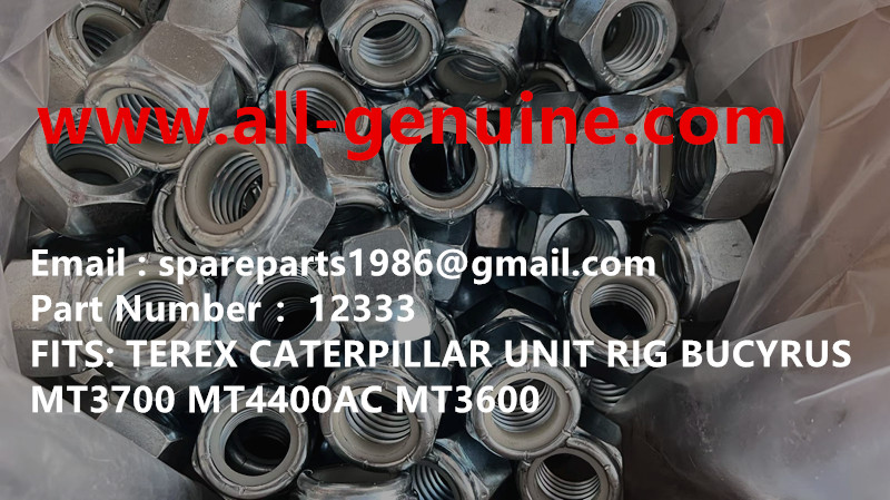 TEREX GE WHEEL MOTOR KOMATSU MT4400AC UNIT RIG BUCYRUS CATERPILLAR NHL MT4400AC MT3600 MT3700 NTE240 NTE260 XCMG XDE240 XDE260 BELAZ 75306 75131 KOMATSU 830E 930E NUT 12333