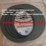 TEREX SANY ALLISON TR35A 3305F 3305G 3305K 29537887 FRICTION PLATE