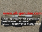 TEREX RIGID DUMP TRUCK TR35A 3305F/G/K 3307 SHAFT 15245600