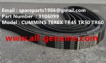 TEREX SANY RIGID DUMP TRUCK CUMMINS TR50 TR60 3106099 FAN BELT