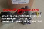 TEREX SANY ALLISON RIGID DUMP TRUCK TR35A 3305B 3305F 3305G 3305K 29522717 SOLENOID VALVE