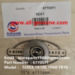 TEREX NHL TR100 ALLISON RIGID DUMP TRUCK 6770571 SEAT
