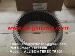 TEREX NHL TR100 ALLISON RIGID DUMP TRUCK 6833150 GEAR ASSY 2ND