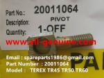 TEREX NHL TR50 TR60 RIGID DUMP TRUCK 20011064 PIVOT