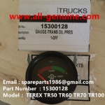 TEREX NHL TR50 TR60 RIGID DUMP TRUCK 15300128 GAUGE TRANS OIL PRESSURE