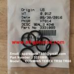 TEREX NHL TR45 TR50 TR60 RIGID DUMP TRUCK 3331089 O RING SEAL CUMMINS ENGINE