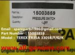 TEREX NHL TR35A 3305B 3305F 3305G 3305K RIGID DUMP TRUCK 15003859 PRESSURE SWITCH