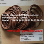 TEREX NHL RIGID DUMP TRUCK TR50 TR60 15008261 O RING