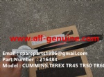 TEREX NHL CUMMINS ENGINE RIGID DUMP TRUCK TR50 TR60 216484 DIPSTICK BLANK