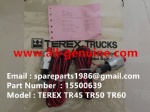 TEREX NHL TR100 TR50 TR60 RIGID DUMP TRUCK ALLISON TRANSMISSION 15500639 KIT PRESS WARNING