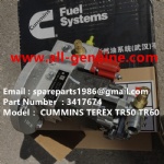 TEREX NHL TR50 TR60 RIGID DUMP TRUCK CUMMINS ENGINE 3417674 FUEL PUMP