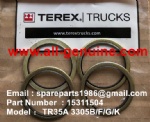 TEREX NHL MINING OFF HIGHWAY RIGID DUMP TRUCK 3303 3305B 3305F 3305G 3305K TR35A BONDED SEAL 15311504