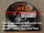 TEREX NHL GE CUMMINS ENGINE OFF HIGHWAY RIGID DUMP TRUCK MINING HAULER  TR45 TR50 TR60 TR70 TR100 BEARING CUP 15414455