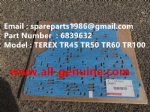 TEREX NHL GE CUMMINS ENGINE OFF HIGHWAY RIGID DUMP TRUCK MINING HAULER TR45 TR50 TR60 TR70 TR100 GASKET 6839632