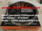 TEREX NHL GE CUMMINS ENGINE OFF HIGHWAY RIGID DUMP TRUCK MINING HAULER  3305B 3305F 3305G 3305K TR35A CUP BEARING 07450645