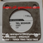 TEREX RIGID DUMP TRUCK HAULER OFF HIGHWAY TRUCK HAULER ALLISON TRANSMISSION MOTOR DRIVE WHEEL MOTOR GE BUCYRUS TR50 TR60 TR70 TR100 TR45 GASKET 09024628