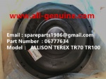 TEREX RIGID DUMP TRUCK HAULER OFF HIGHWAY TRUCK HAULER ALLISON TRANSMISSION MOTOR DRIVE WHEEL MOTOR GE BUCYRUS TR50 TR60 TR70 TR100 TR45 ALLISON TRANSMISSION 06777634 COVER