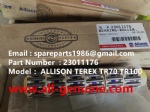 TEREX RIGID DUMP TRUCK HAULER OFF HIGHWAY TRUCK HAULER ALLISON TRANSMISSION MOTOR DRIVE WHEEL MOTOR GE BUCYRUS TR50 TR60 TR70 TR100 TR45 ALLISON TRANSMISSION 23011176 BEARING