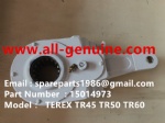 TEREX RIGID DUMP TRUCK HAULER OFF HIGHWAY TRUCK HAULER ALLISON TRANSMISSION MOTOR DRIVE WHEEL MOTOR GE BUCYRUS TR50 TR60 TR70 TR100 TR45 15014973 ADJUSTER LH