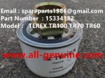 TEREX NHL OFF HIGHWAY RIGID DUMP TRUCK MINING HAULER  TR45 TR50 TR60 TR70 TR100 3305B 3305G 3305K 3305F ALLISON TRANSMISSION 15334132 FILTER