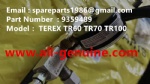 TEREX RIGID DUMP TRUCK HAULER OFF HIGHWAY TRUCK HAULER TR45 TR50 TR60 TR70 TR100 H8610AR 29544093 CHARGING TOOL KIT 09359489