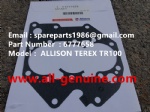 TEREX NHL GE CUMMINS ENGINE OFF HIGHWAY RIGID DUMP TRUCK MINING HAULER GE TR60 TR70 TR100 TR45 ALLISON TRANSMISSION 06777658 GASKET