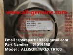 TEREX NHL GE CUMMINS ENGINE OFF HIGHWAY RIGID DUMP TRUCK MINING HAULER GE TR60 TR70 TR100 TR45 ALLISON TRANSMISSION SEAL 23019650