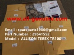 TEREX NHL GE CUMMINS ENGINE OFF HIGHWAY RIGID DUMP TRUCK MINING HAULER GE TR60 TR70 TR100 TR45 ALLISON TRANSMISSION SEAL KIT 29541552