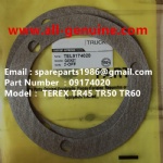 TEREX NHL GE CUMMINS ENGINE OFF HIGHWAY RIGID DUMP TRUCK MINING HAULER GE TR60 TR70 TR100 TR45 ALLISON TRANSMISSION 09174020 GASKET