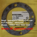 TEREX NHL GE CUMMINS ENGINE OFF HIGHWAY RIGID DUMP TRUCK MINING HAULER GE TR60 TR70 TR100 TR45 ALLISON TRANSMISSION 09252445 GASKET