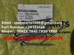 TEREX NHL GE CUMMINS ENGINE OFF HIGHWAY RIGID DUMP TRUCK MINING HAULER GE TR60 TR70 TR100 TR45 ALLISON TRANSMISSION COTTER PIN 00103426