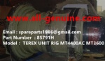 TEREX NHL GE CUMMINS ENGINE OFF HIGHWAY RIGID DUMP TRUCK MINING HAULER GE TR60 TR70 TR100 TR45 ALLISON TRANSMISSION  NTE240 NTE260 MT3600 MT3300 MT3700 MT4400AC 85791H WHEEL MOTOR