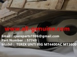 TEREX NHL GE CUMMINS ENGINE OFF HIGHWAY RIGID DUMP TRUCK MINING HAULER GE TR60 TR70 TR100 TR45 ALLISON TRANSMISSION  NTE240 NTE260 MT3600 MT3300 MT3700 MT4400AC FRONT SUSPENSION CYLINDER 57749