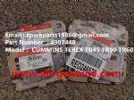 TEREX NHL GE CUMMINS ENGINE OFF HIGHWAY RIGID DUMP TRUCK MINING HAULER GE TR60 TR70 TR100 TR45 ALLISON TRANSMISSION TR35A 3305B 3305F 3305G 3305K TR45 TR50 TR60 4907448 GASKET