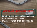 TEREX RIGID DUMP TRUCK HAULER OFF HIGHWAY TRUCK HAULER ALLISON TRANSMISSION TR45 TR50 TR60 TR70 TR100 6779833 GASKET